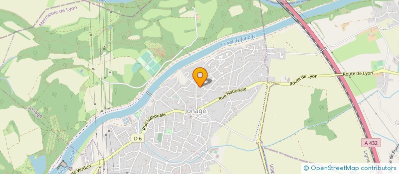 localisation de l'entreprise COMPTOIR DE CAMPAGNE à JONAGE