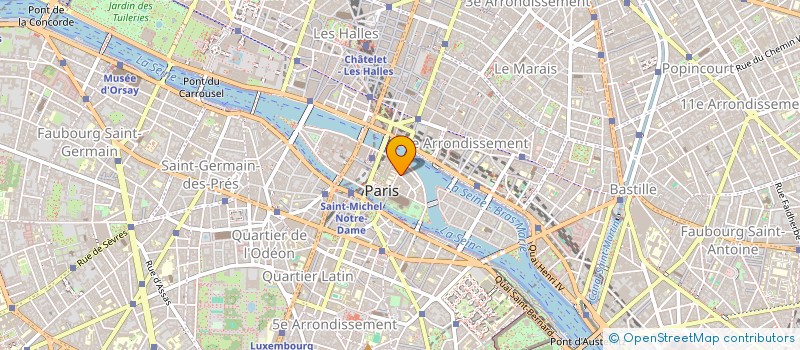 localisation de l'entreprise COMPTOIR DE CHANGE NOTRE DAME à PARIS