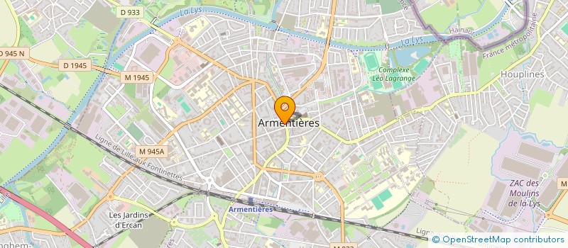 localisation de l'entreprise COMPTOIR DE DIFFUSION TEXTILE à ARMENTIERES