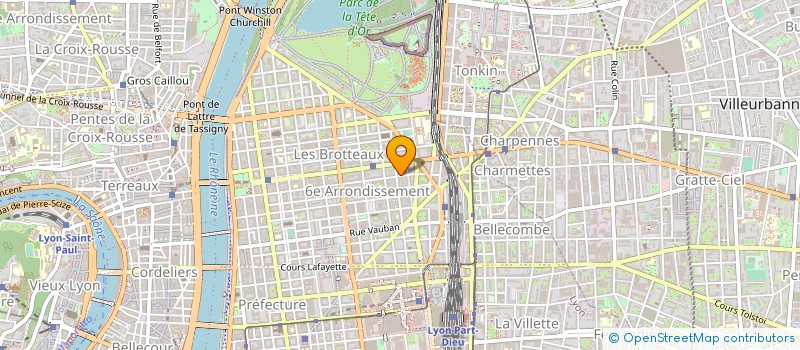localisation de l'entreprise COMPTOIR DE GASTRONOMIE à LYON