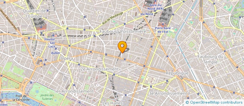 localisation de l'entreprise COMPTOIR DE L'OPTIC  PARIS