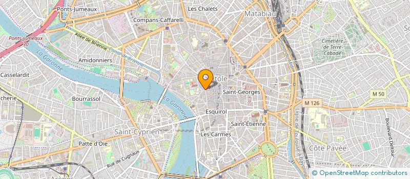 localisation de l'entreprise COMPTOIR DE L'OR ET DU BIJOU à TOULOUSE