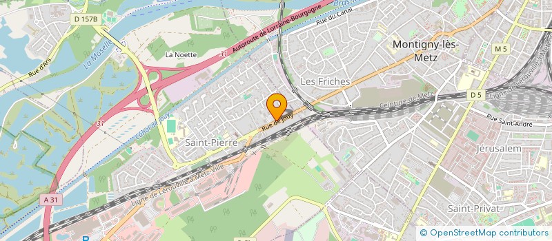 localisation de l'entreprise COMPTOIR DE L'OUTIL à MOULINS-LES-METZ