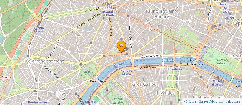 localisation de l'entreprise COMPTOIR DE LA CHINE  PARIS