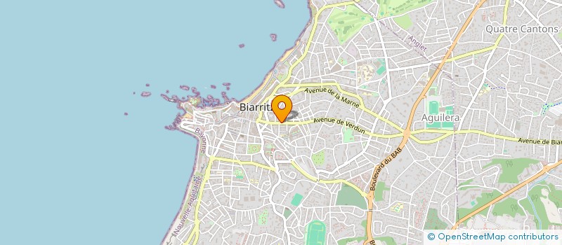 localisation de l'entreprise COMPTOIR DE LA DECO à BIARRITZ