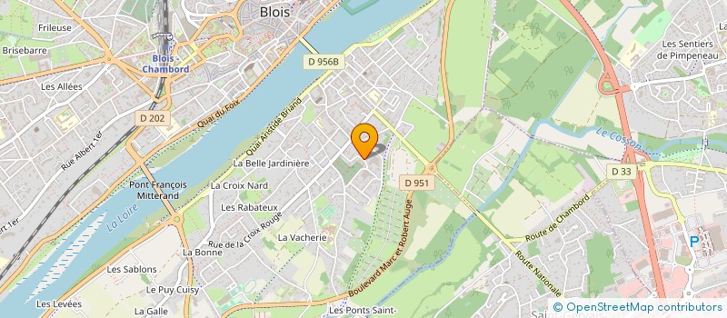 localisation de l'entreprise COMPTOIR DE LA TABLE à BLOIS