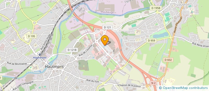 localisation de l'entreprise COMPTOIR DE VIRGINIE  LOUVROIL