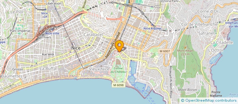 localisation de l'entreprise COMPTOIR DES ANTIQUITES à NICE