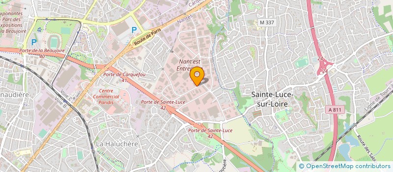 localisation de l'entreprise COMPTOIR DES COMPOSANTS MENAGERS CCM à NANTES