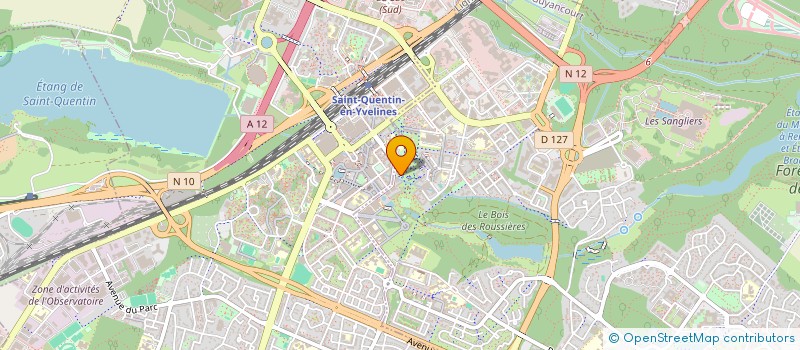 localisation de l'entreprise COMPTOIR DES ENTREPRENEURS à GUYANCOURT