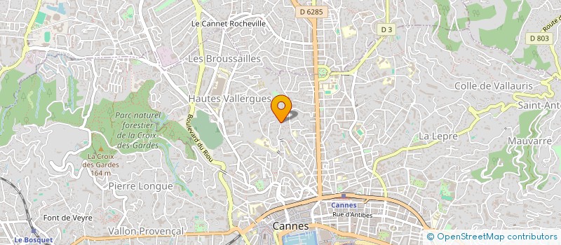 localisation de l'entreprise COMPTOIR DES EPICES MADAGASCAR à CANNES