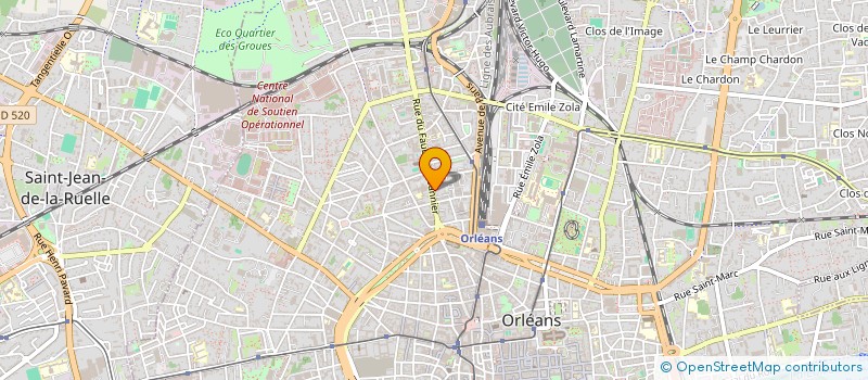 localisation de l'entreprise COMPTOIR DES ESCALIERS ET MEUBLES  ORLEANS