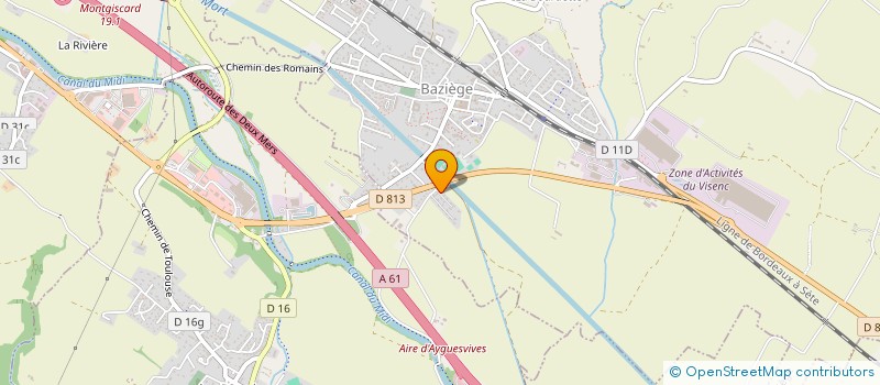 localisation de l'entreprise COMPTOIR DES FROMAGES EUROPEENS : CFE à BAZIEGE