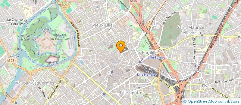 localisation de l'entreprise COMPTOIR DES ILES à LILLE