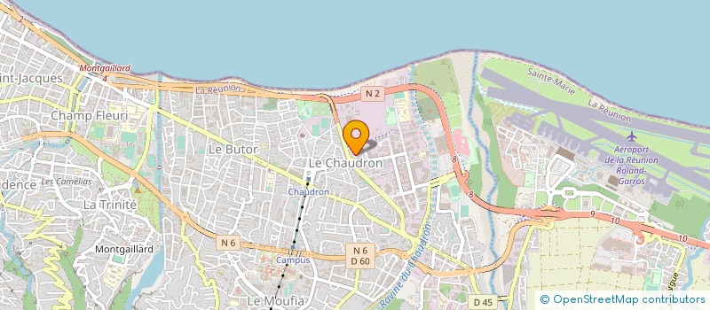 localisation de l'entreprise COMPTOIR DES ISLES à SAINT-DENIS
