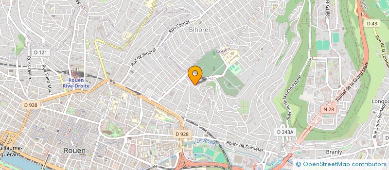 localisation de l'entreprise COMPTOIR DES MUSIQUES à ROUEN