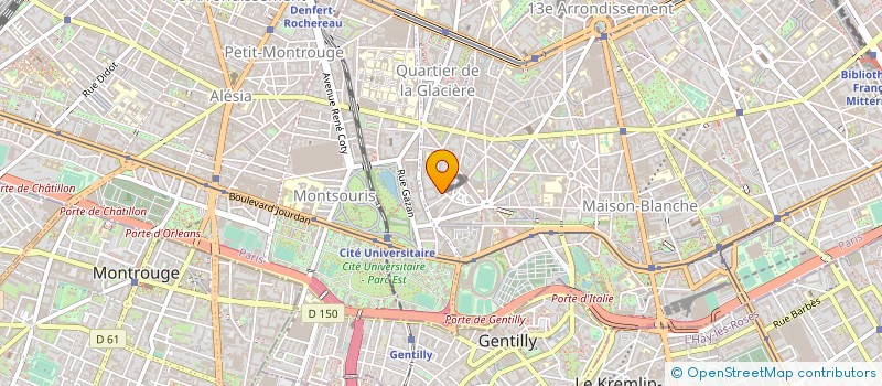 localisation de l'entreprise COMPTOIR DES OBJETS D'ART  PARIS