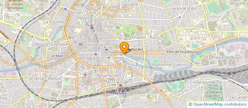 localisation de l'entreprise COMPTOIR DES OBJETS PRECIEUX à RENNES
