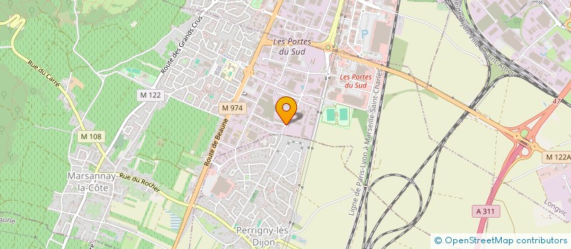 localisation de l'entreprise COMPTOIR DES PATES à MARSANNAY-LA-COTE