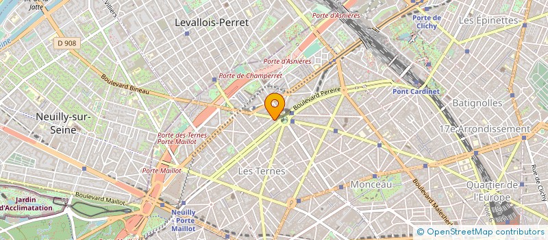 localisation de l'entreprise COMPTOIR DES PRODUITS ALIMENTAIRES à PARIS