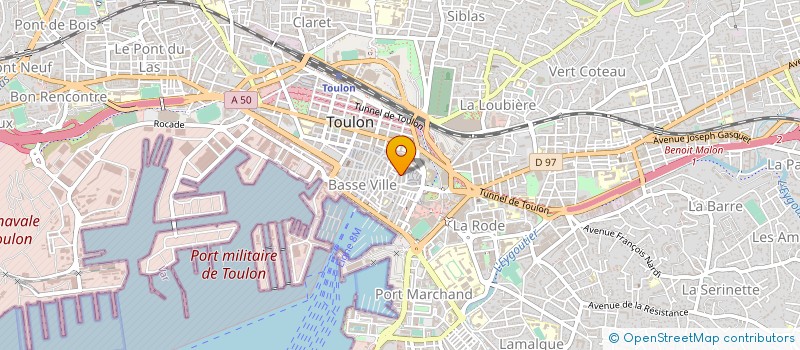 localisation de l'entreprise COMPTOIR DES SAVEURS à TOULON
