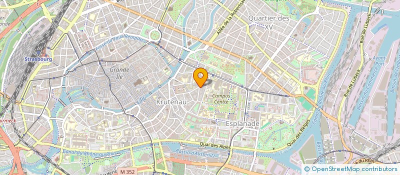 localisation de l'entreprise COMPTOIR DES SAVEURS  STRASBOURG