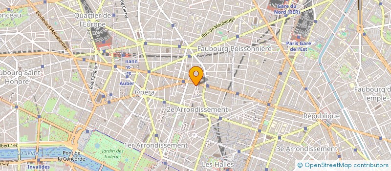 localisation de l'entreprise COMPTOIR DES TUILERIES à PARIS