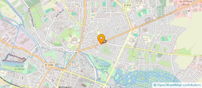 localisation de l'entreprise COMPTOIR DES VIANDES  AMIENS