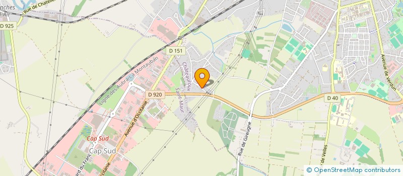 localisation de l'entreprise COMPTOIR DES VINS à CHATEAUROUX