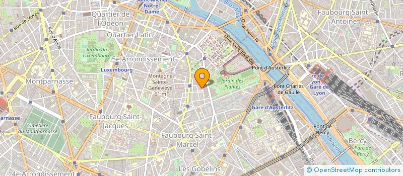 localisation de l'entreprise COMPTOIR DES VOYAGES à PARIS