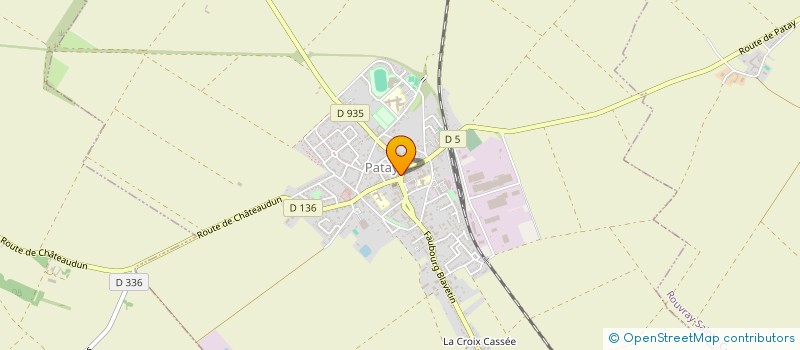 localisation de l'entreprise COMPTOIR DU 45  PATAY