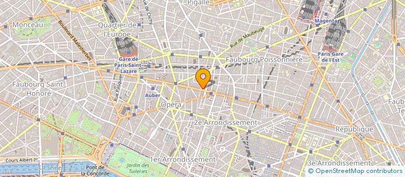 localisation de l'entreprise COMPTOIR DU BIJOU D'OCCASION  PARIS