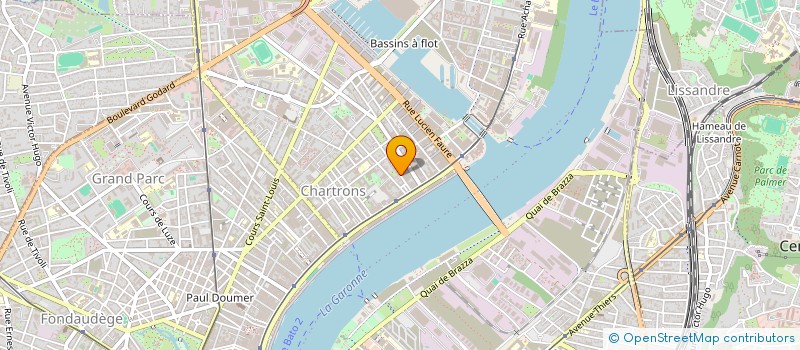 localisation de l'entreprise COMPTOIR DU BUSINESS  BORDEAUX