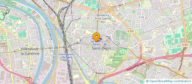 localisation de l'entreprise COMPTOIR DU COMMERCE  SAINT-DENIS