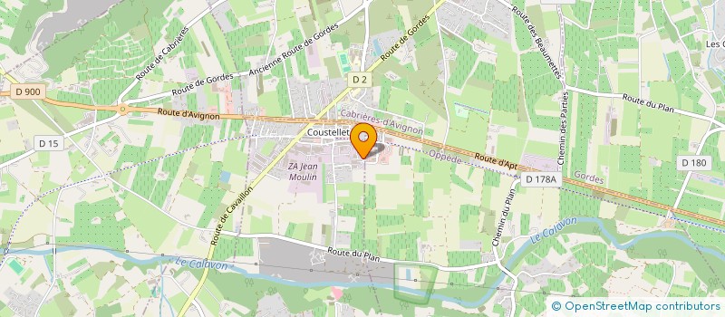 localisation de l'entreprise COMPTOIR DU LUBERON à MAUBEC