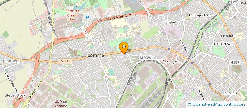localisation de l'entreprise COMPTOIR DU MAGHREB à LILLE