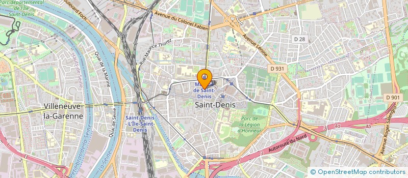 localisation de l'entreprise COMPTOIR DU MARCHE à SAINT-DENIS