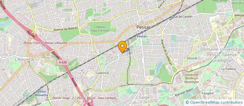 localisation de l'entreprise COMPTOIR DU MIEUX ETRE à PESSAC