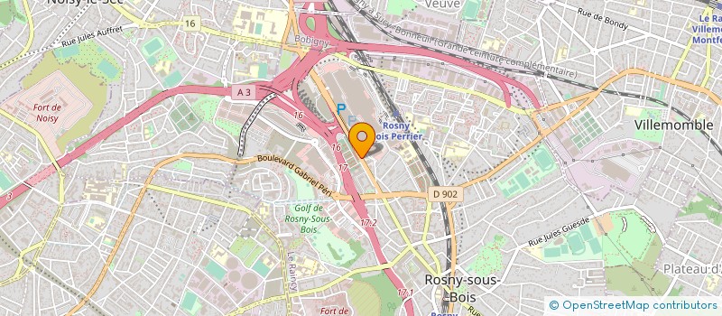 localisation de l'entreprise COMPTOIR DU NORD à ROSNY-SOUS-BOIS