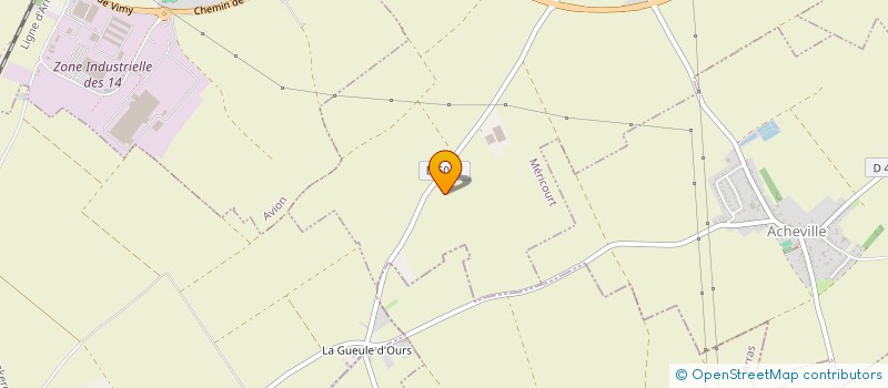 localisation de l'entreprise COMPTOIR DU PLANT à MERICOURT