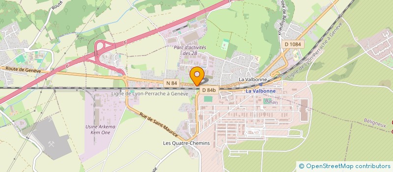 localisation de l'entreprise COMPTOIR DU SOLEIL à BALAN