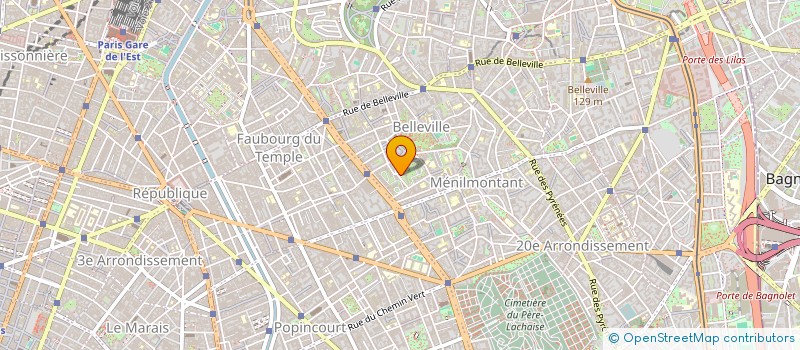 localisation de l'entreprise COMPTOIR DU SURFWEAR EQUITABLE  PARIS