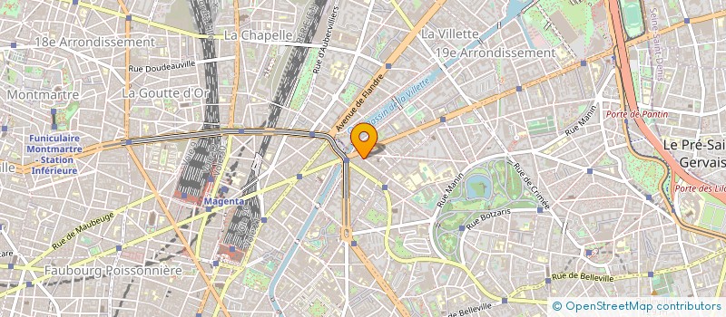 localisation de l'entreprise COMPTOIR DU TELEPHONE ET SERVICE CTS à PARIS