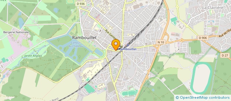 localisation de l'entreprise COMPTOIR DU VRAC à RAMBOUILLET