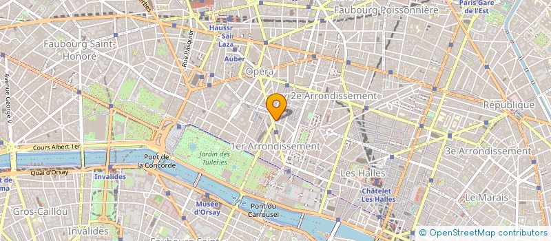 localisation de l'entreprise COMPTOIR EN EUROPE C.NAB à PARIS