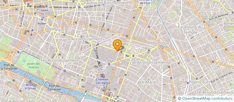 localisation de l'entreprise COMPTOIR ENSEIGNEMENT FAMILIAL AGRICOLE à PARIS