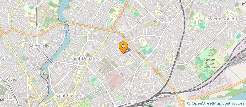localisation de l'entreprise COMPTOIR ET PUB à NANTES