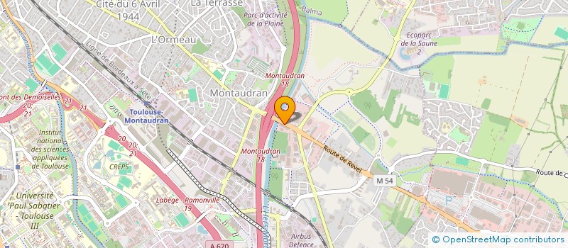 localisation de l'entreprise COMPTOIR EUR DISTRIBUTION INFORMATIQUE à TOULOUSE