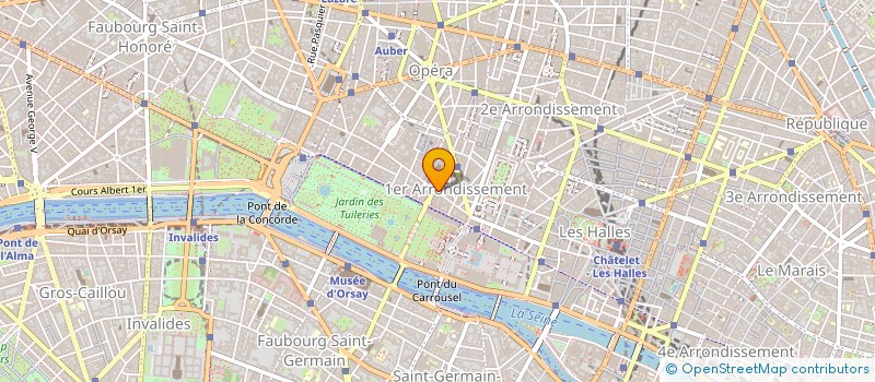 localisation de l'entreprise COMPTOIR EUROP ACHAT ET VENTE à PARIS