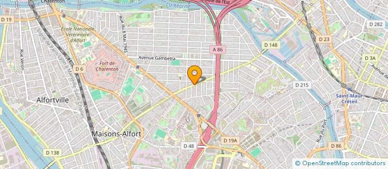 localisation de l'entreprise COMPTOIR EUROP CONSEILS INVESTISSEMENT à MAISONS-ALFORT